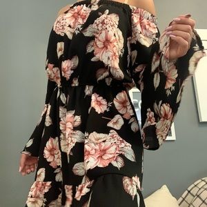Xhileration Floral Dress